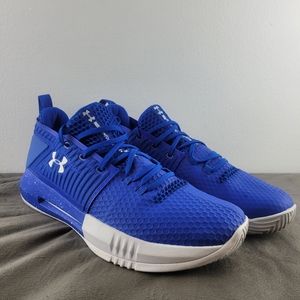 Under Armour UA Sneakers Curry Blue White 3000086-106 Men's 12.5